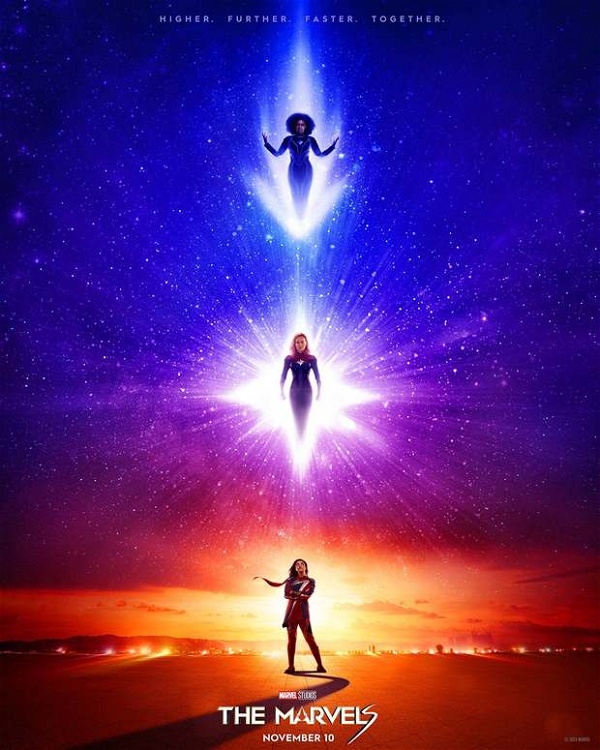 poster do filme the marvels