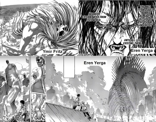 Attack on Titan – Revelado o nome da forma final de Eren - Manga