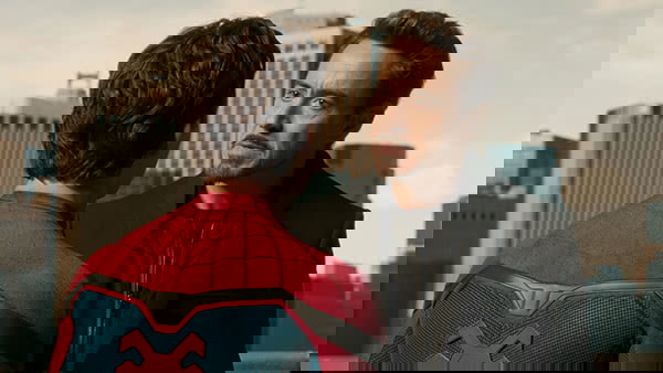 Homem-Aranha e Tony Stark