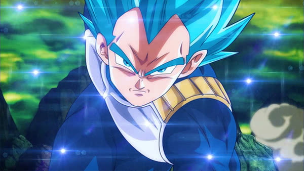 Revelada nova forma do Vegeta Super Saiyajin Deus!