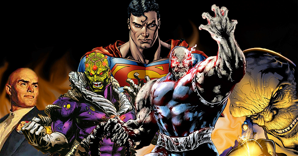 Os 5 vilões mais poderosos que o Superman já enfrentou - Aficionados